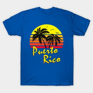 Puerto Rico Tropical Sunset T-Shirt